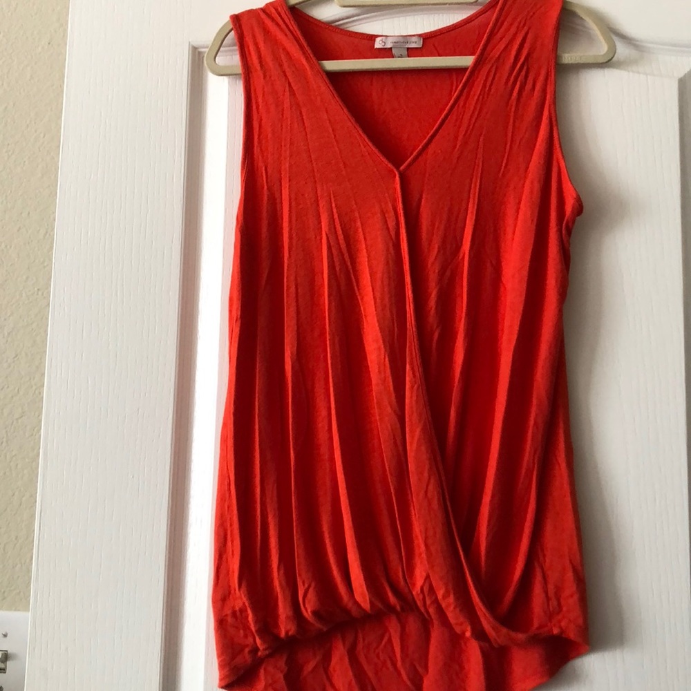 Orange top